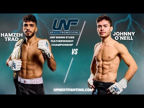 FULL BOUT | Hamzeh Trad vs Johnny O'Neill (Featherweight Championship) | Up Next Fighting