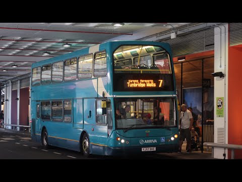 Arriva Kent & Surrey 6238 YJ57BKE  DAF DB250 thrash on route 7 to Maidstone