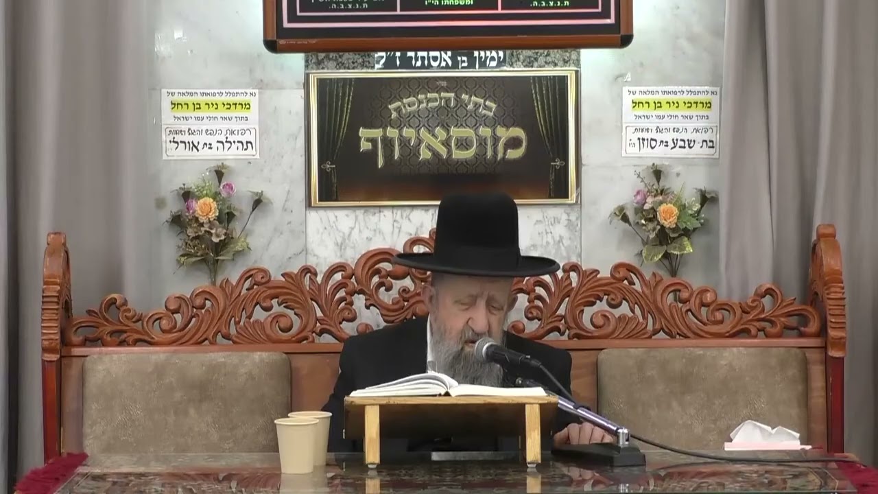 הרב בן ציון מוצפי • פרשת תולדות תשפ'ו