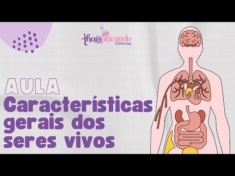 Características gerais dos seres vivos - 6ºano