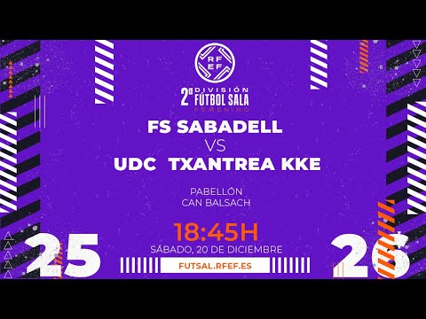 FS Sabadell - UDC Txantrea KKE |2ª División Femenina Jornada 14