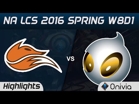 FOX vs DIG highlights NA LCS Spring 2016 W8D1 Echo Fox vs Dignitas
