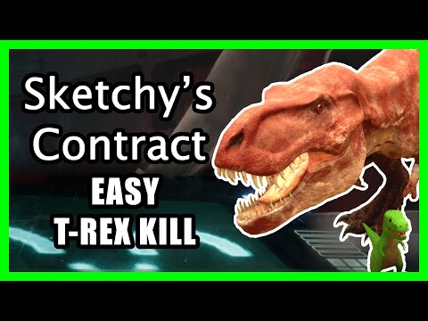 Sketchy's Contract: The Best Way to Kill The T-Rex Solo (OUTDATED AS OF V0.6.0.0)