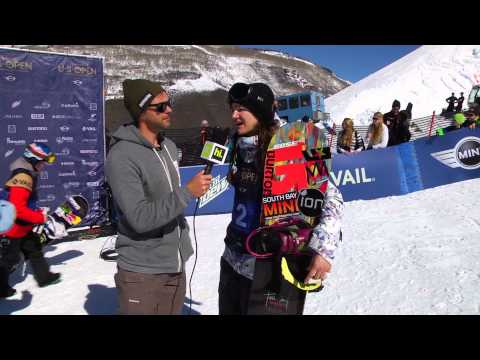 Kelly Clark Wins Women's Halfpipe at the 2015 Burton U.S. Open