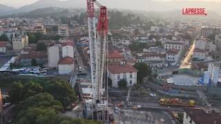 Firenze, concluso il varo del nuovo Ponte al Pino