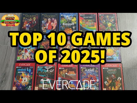 Evercade Top 10 Games Of 2025!