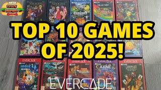 Evercade Top 10 Games Of 2025!