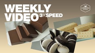 #42 일주일 영상 3배속으로 몰아보기 (쇼트 브레드 쿠키, 오레오 마카롱, 카라멜 초콜릿 푸딩) : 3x Speed Weekly Video | Cooking tree