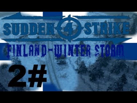 SUDDEN STRIKE 4 Winter Storm Finnland drei Sterne Mannerheim linie #2
