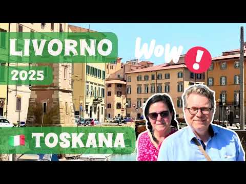 🇮🇹  Toskana entdecken: Ein Tag in Livorno | Mercato Centrale, Klein-Venedig & Terrazza Mascagni