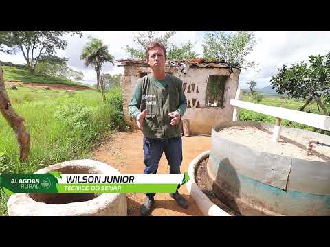 Senar Alagoas incentiva uso do Biodigestor na agricultura familiar