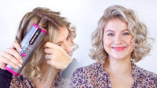 World&#39;s First WIRELESS AUTOMATED Curling Iron | Milabu