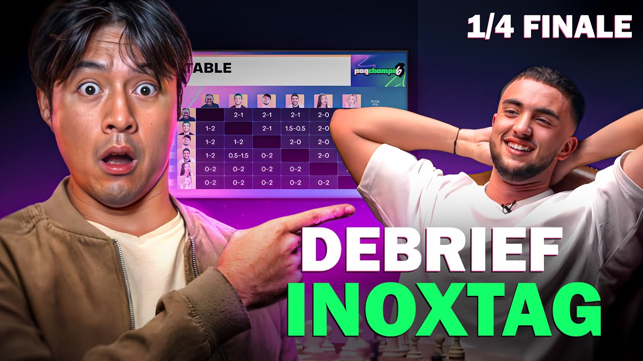 I'M DEBRIEFING the INOXTAG QUARTER-FINALS at the Pogchamps tournament!!