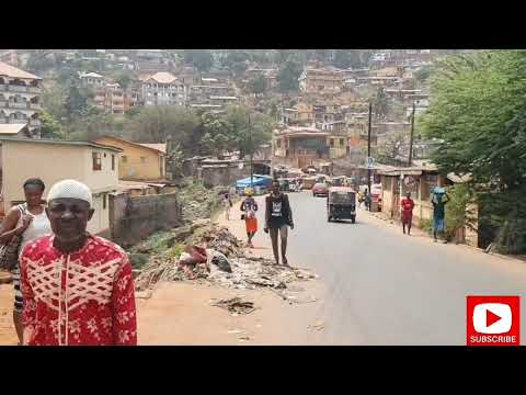 Walking From P.W.D(Kissy) To Cline Town (Via Blackhall Road & Ross Road)!