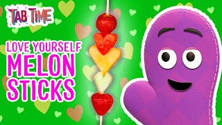 Snack Time: Love Yourself melon Sticks | Cartoons for Kids | Healthy Snack Ideas for Toddlers |