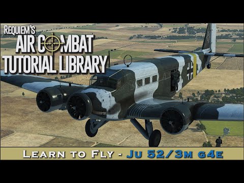 Learn to fly the Junkers 52/3m g4e