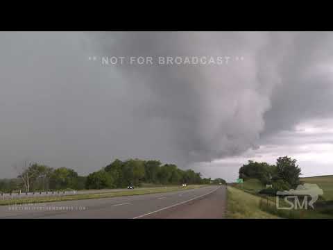 06-01-22 Slippery Rock, PA - Hail core intercept, severe-warned storm, 4K footage