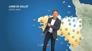 Illustration de l'actualité La météo de votre lundi 20 juillet 2026