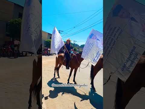 comitiva em homenagem as mulheres de José Raydan-MG  #cavalgada #nordeste #cavalo #minasgerais