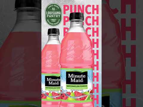 Try out the new flavor of Minute Maid Watermelon Punch at LouisianaPantry.com