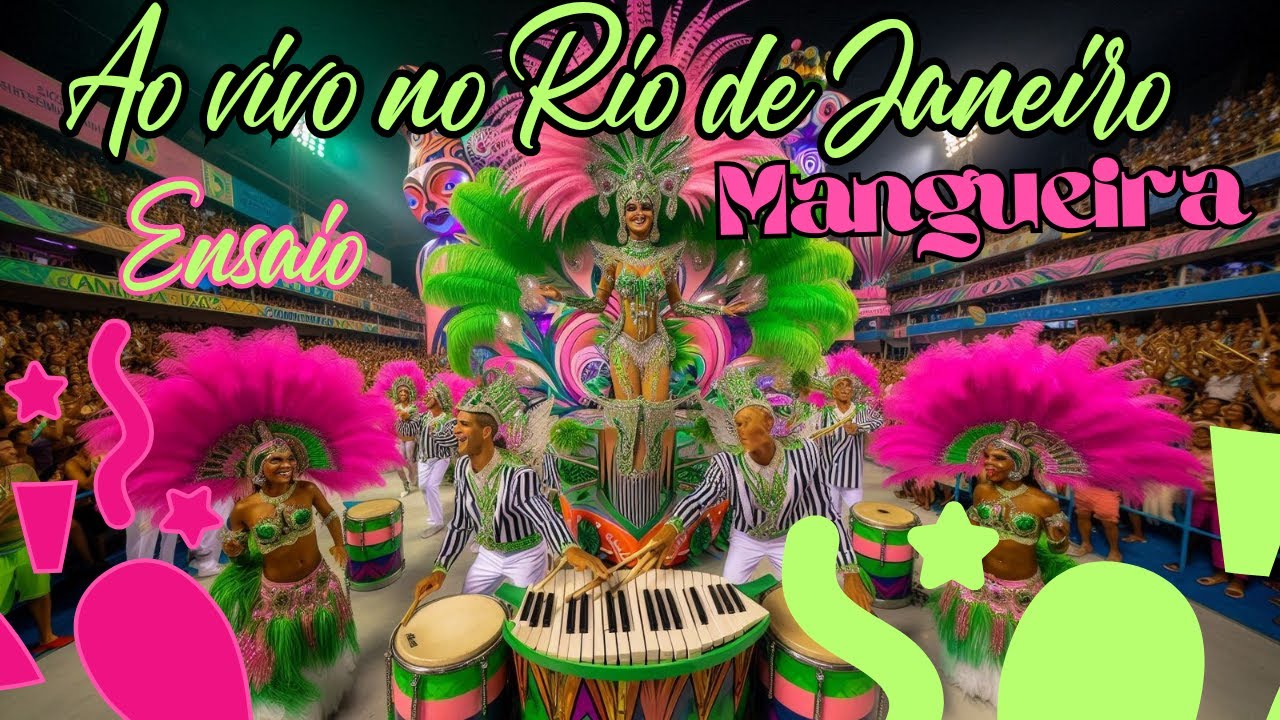 🟢RIO DE JANEIRO AO VIVO / ENSAIO DA MANGUEIRA / LIVE IN RIO DE JANEIRO IRL Contents !