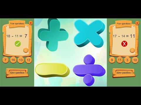 Four Operations Math Education