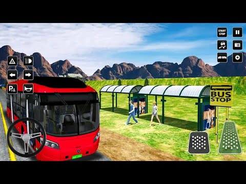 Euro uphill bus simulator game / Indian bus uphill bus games 3d / ultimate off-road simulator game