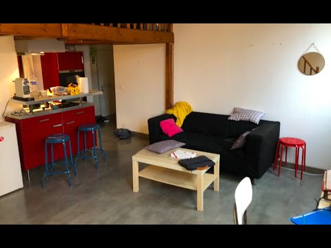 Vidéo visite T1 + mezzanine x Gestia Solidaire