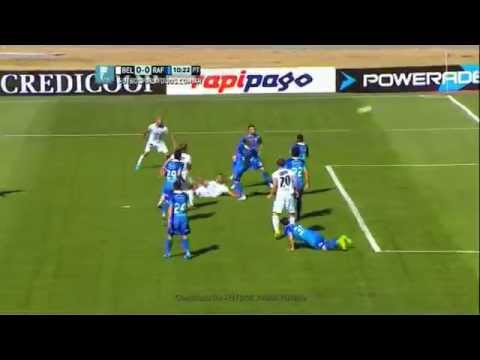 Chilena de Pereyra. Belgrano - Rafaela. Fecha 5. Torneo Primera División 2014. Fútbol Para Todos