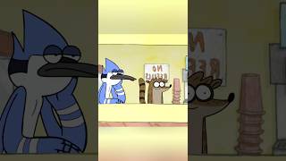 MORDECAI E RIGBY TOMAM CONTA DA LANCHONETE #shorts