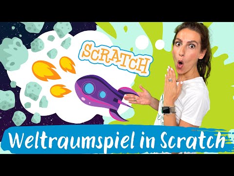 Ganz einfach ein Weltraumspiel mit Scratch programmieren 🚀 | Silicon Valley Kids