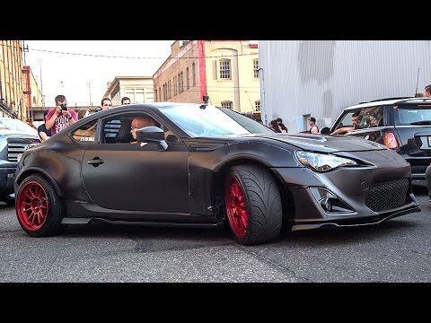2JZ Swapped Widebody Rocketbunny BRZ - Timelapse