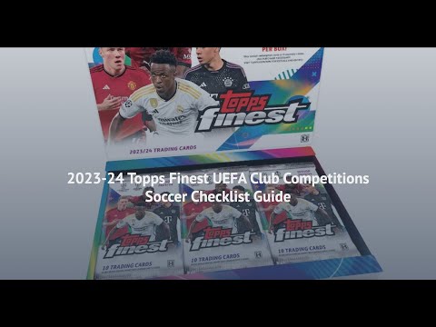 2023 Topps Finest Checklist