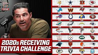 Naming Every Team's Leading RECEIVER Since 2020 | NFL Trivia with David & Derek Carr
