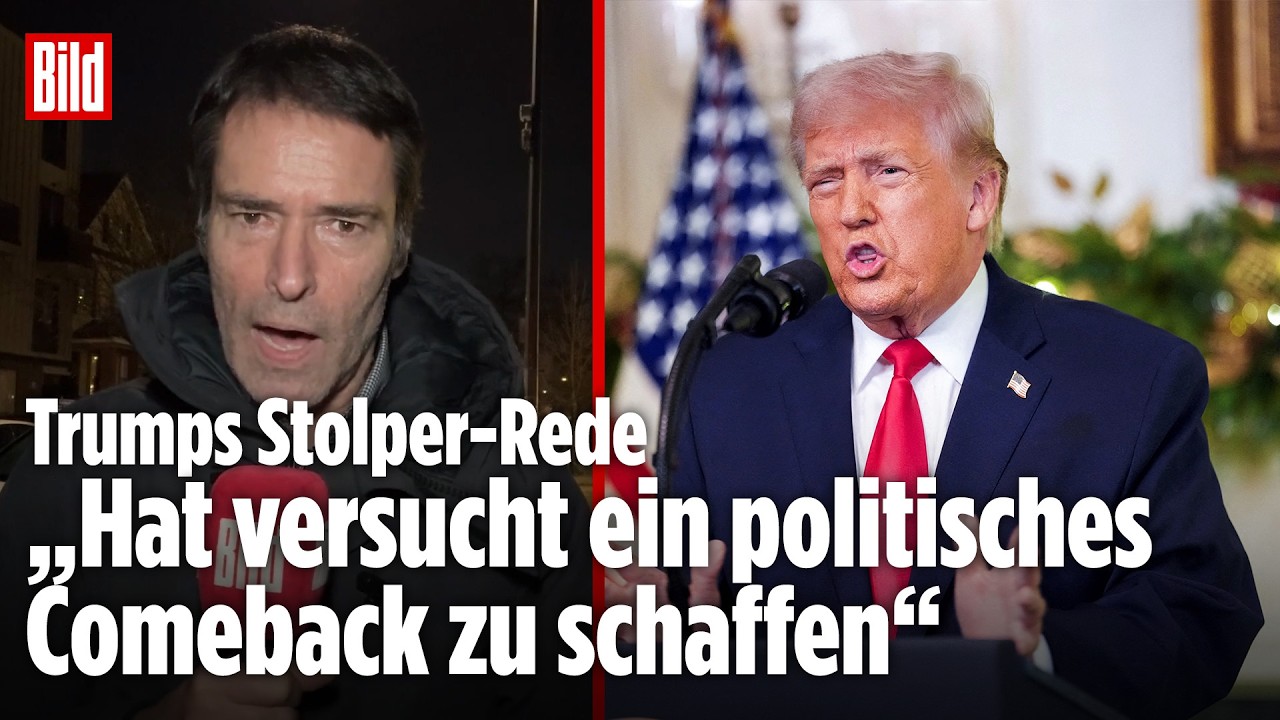 DONALD TRUMP: Stolper-Rede! „Der Auftritt wirkte verkrampft!“ – Kein Wort zu Ukraine und EU!