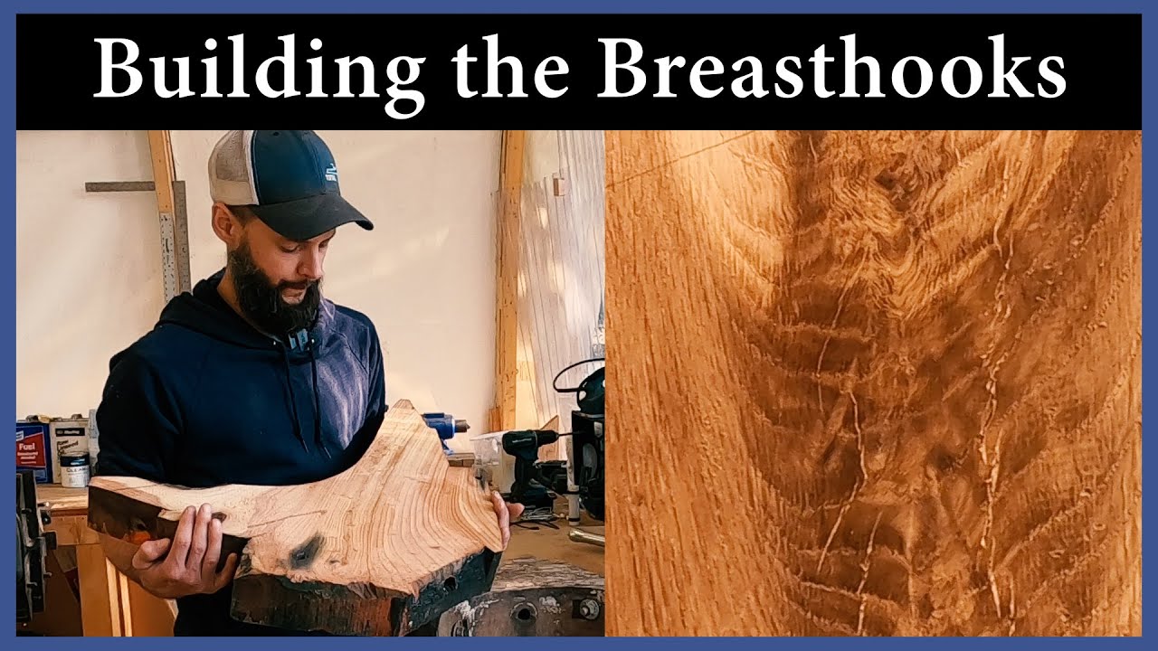 Acorn to Arabella: Journey of a Wooden Boat - Episode 126 - Building The Breasthooks, Working Solo