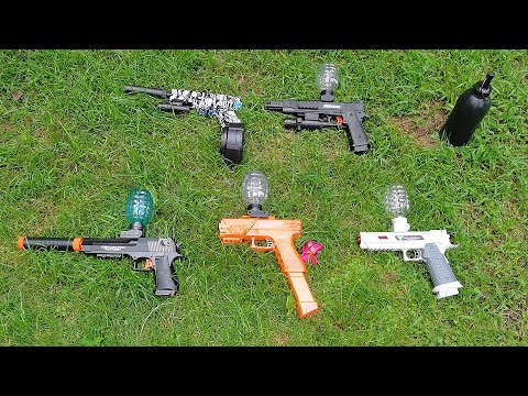 Top 5 Gel Blaster Pistol 2022 - Electric Splatter Ball Toy Gun