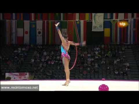 Ulyana Trofimova Hoop Final World Championships Montpellier 2011