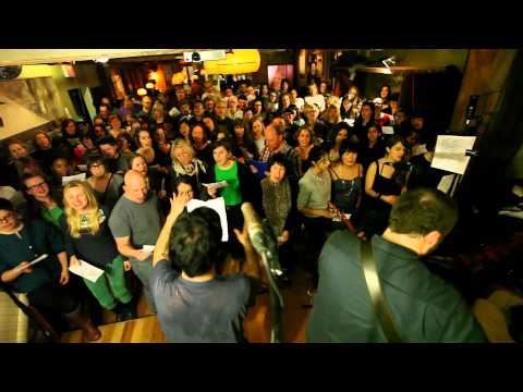 choir! choir! choir! sings The Postal Service - Such Great Heights