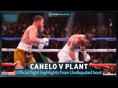 Canelo v Caleb Plant Official Fight Highlights | Sensational 11th Round KO Ends Undisputed Bout