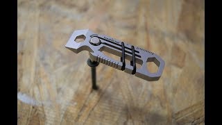 EverRatchet Ratcheting Keychain Multi-Tool