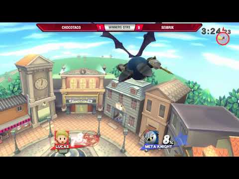 VS Weekly 10/4/18 - Winners Qtrs - ChocoTaco (Lucas) vs Seibrik (Diddy Kong/Meta Knight) - Smash 4