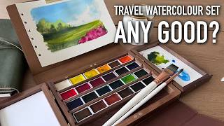 Trying Out Some New Watercolour Products From Lightwish