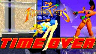 吹っ飛び方がえげつない30年前の格ゲー【ファイティングバイパーズ】