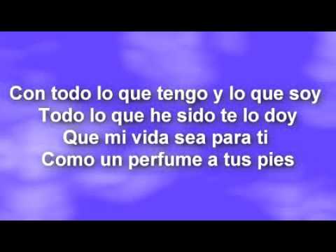 Marcela Gandara Perfume a tus pies - Letra