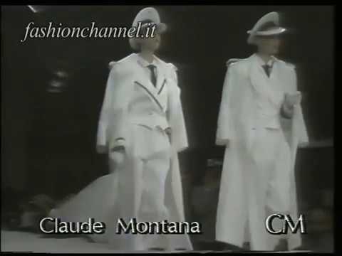 "Claude Montana" Spring Summer 1983 Paris Pret a Porter Woman by Canale Moda