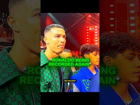 Messi & Speed Love Camera But Ronaldo HATES It 😳#shorts #messivsronaldo