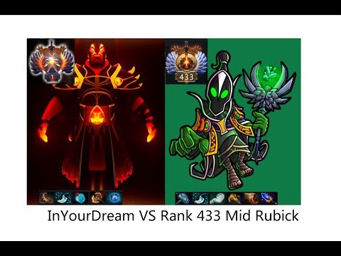 InYourDream - Ember Spirit Mid vs 7.20 Rubick | Top 1 mmr SEA | Dota 2 Pro MMR gameplay