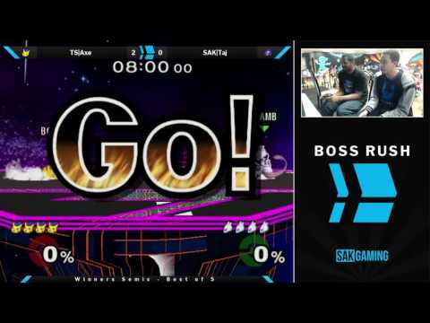 Boss Rush: Duck Winners Semis - TS|Axe (Pikachu) vs SAK|Taj (Samus)