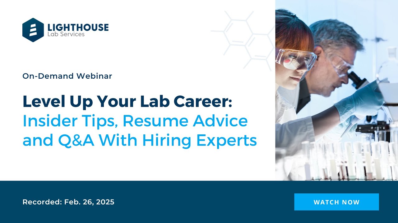 Level Up Your Laboratory Career: Insider Tips, Resume Advice, and Guidance on Landing Your Next Job